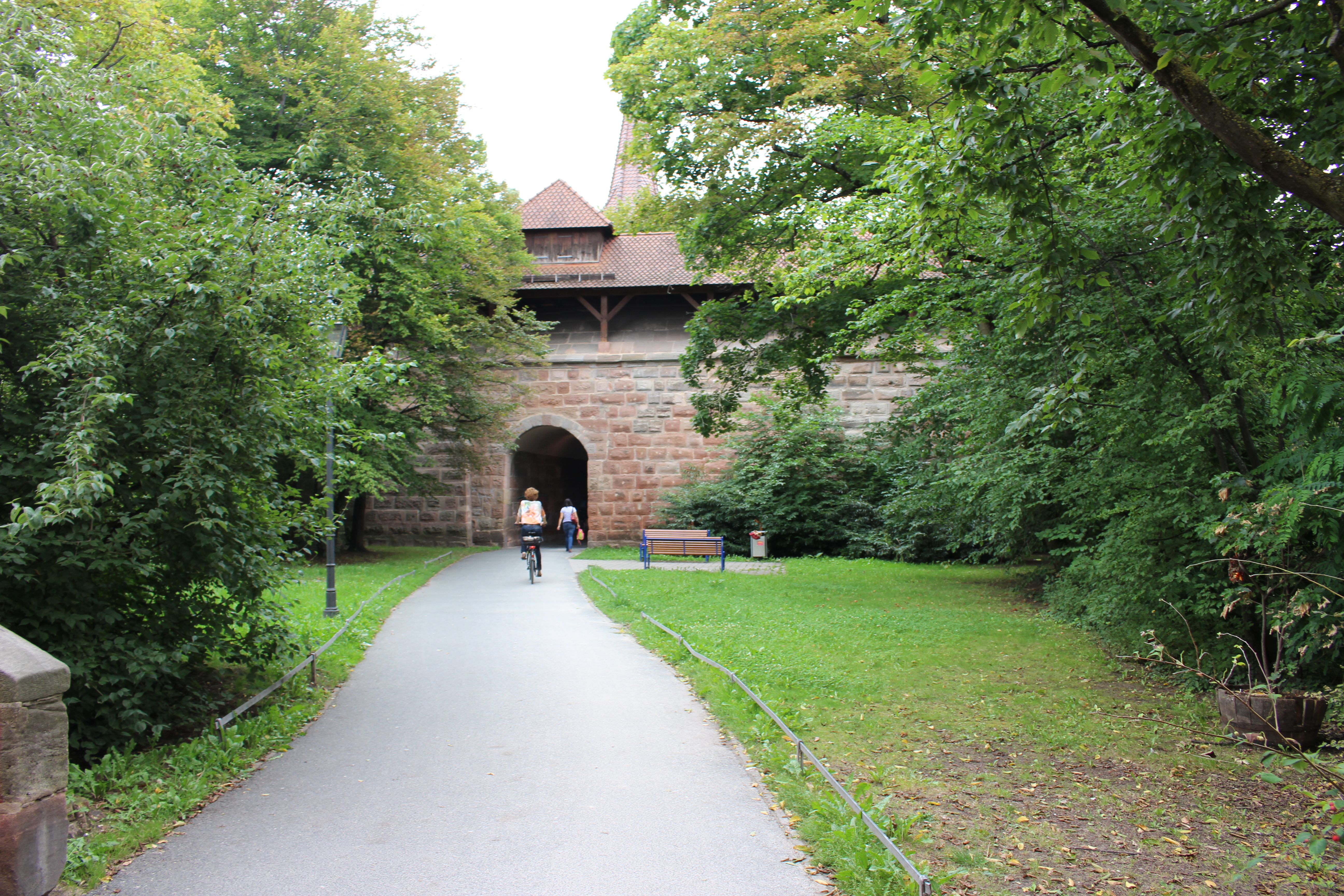 Ansicht rund um das Hallertor