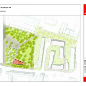 Der geplante Spielbereich im Park