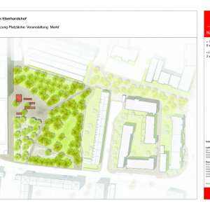 Mögliche Nutzungen auf dem Platz im Quartierspark